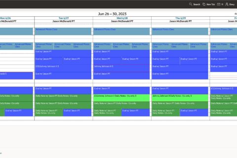 PT Scheduling Software